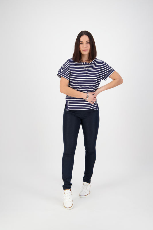 Slim Leg Denim Pull On 230 Indigo