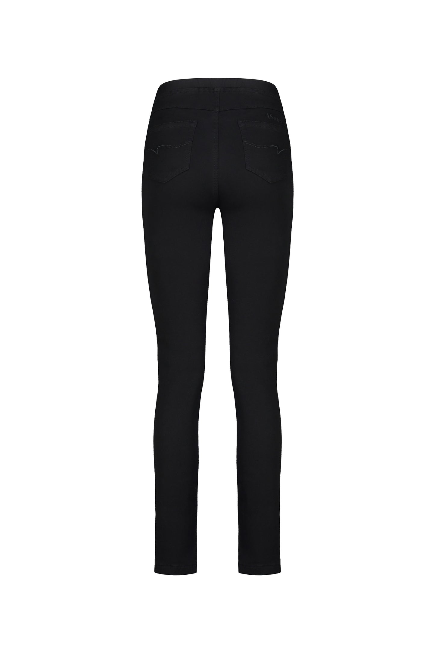 Slim Leg Knit Denim Pull On 234K Black