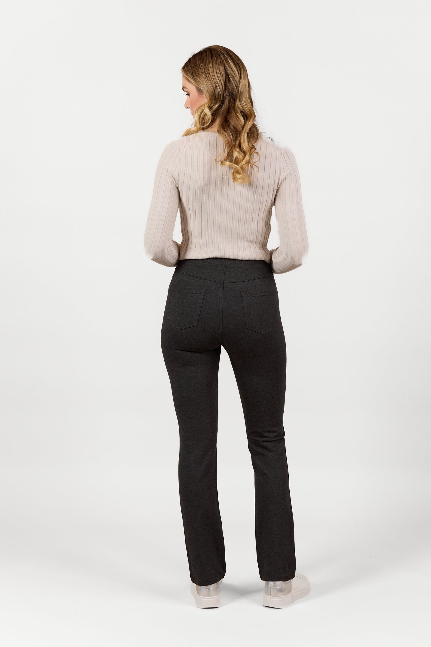 Bay Pull On Ponti 234 Charcoal 50% Off