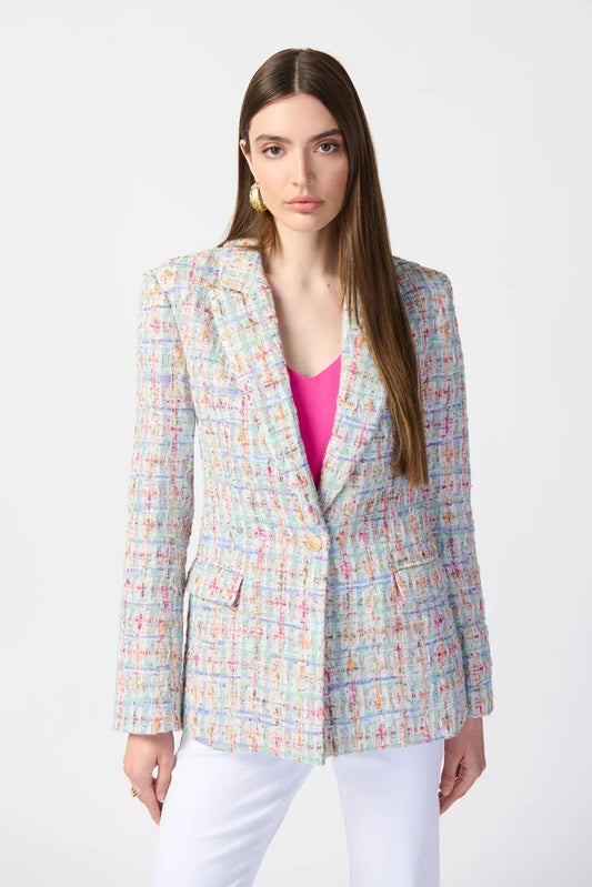 Bouclé Fitted Blazer - 50% Off