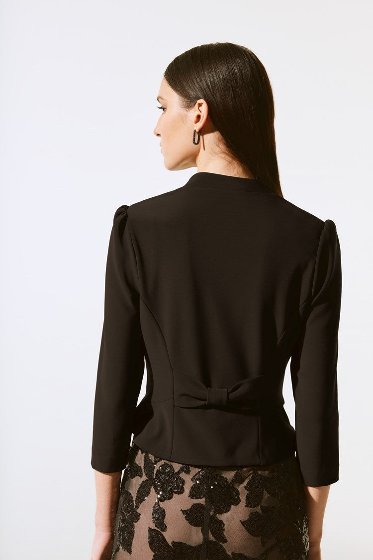 Jacket with back Bow Black 243799
