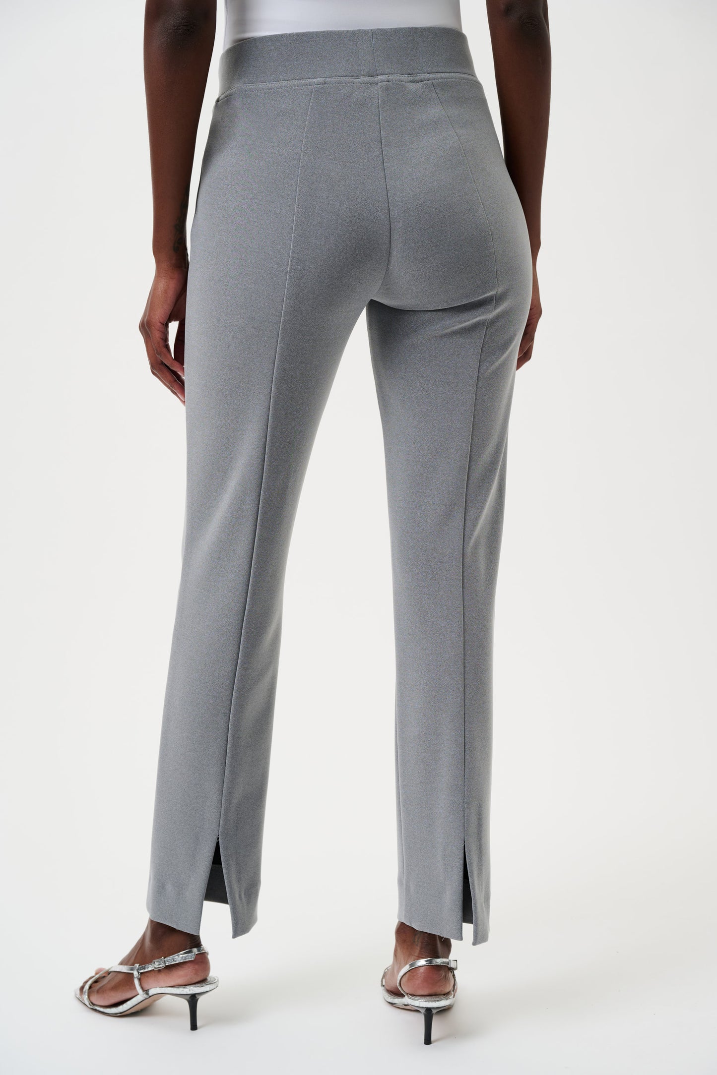 Classic Straight Pant - Grey Melange
