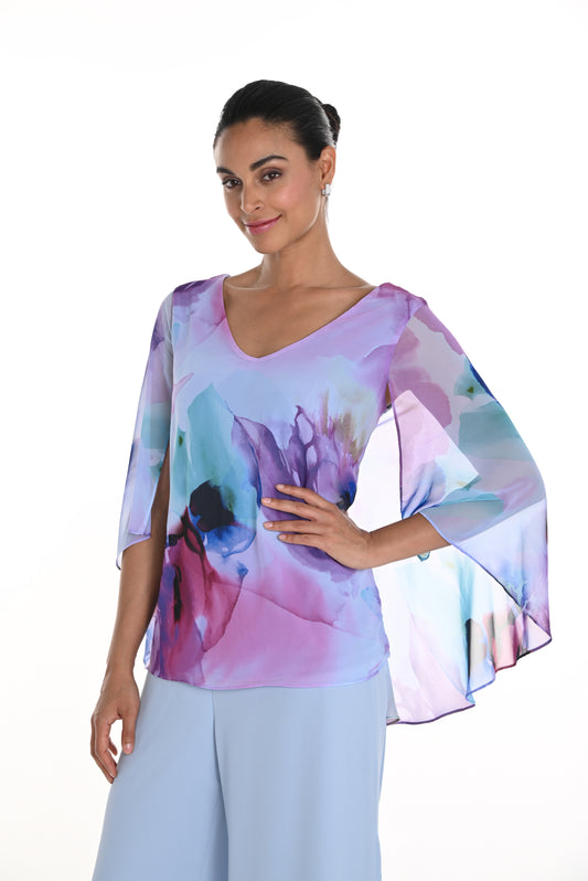 2pce Pant Set Blue/Purple