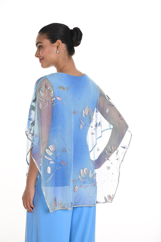 2pce Pant Set French Blue