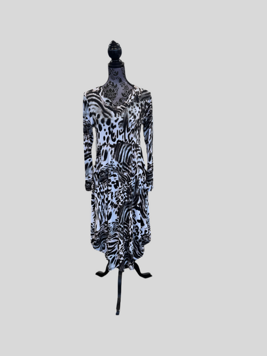 Carly Dress Animal Print - 50% Off