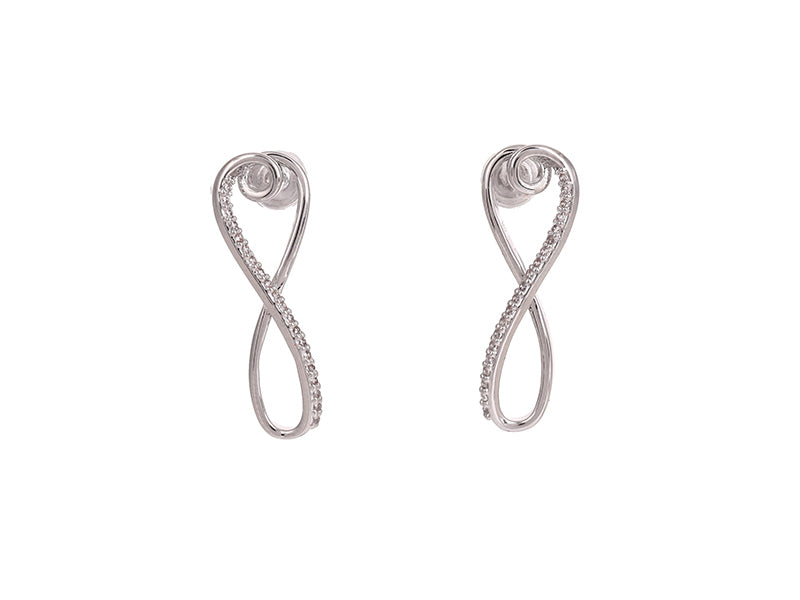 Zircon Twist Earrings MSE1341