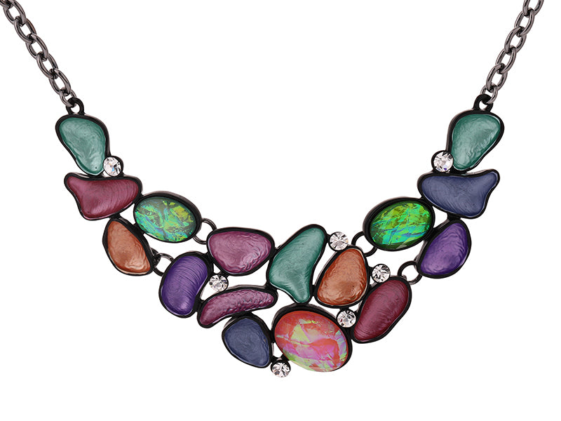 Colourful Beads Necklace - NC1763