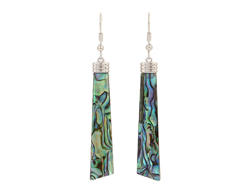 Paua Long Earrings - MSE1552