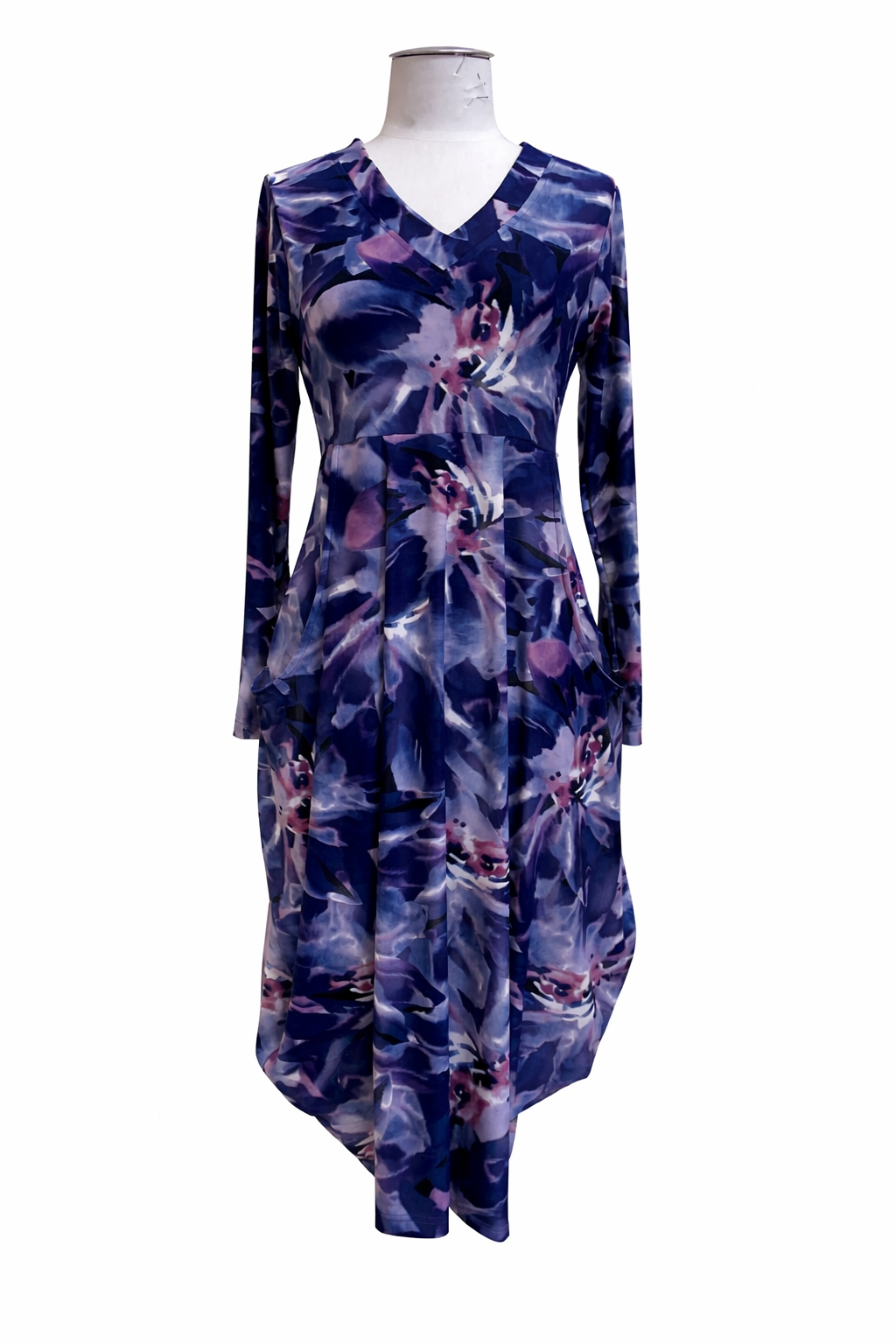 Carly Dress - Purple Earth