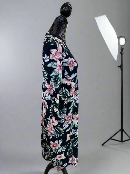 Carly Dress Hibiscus - 50% Off