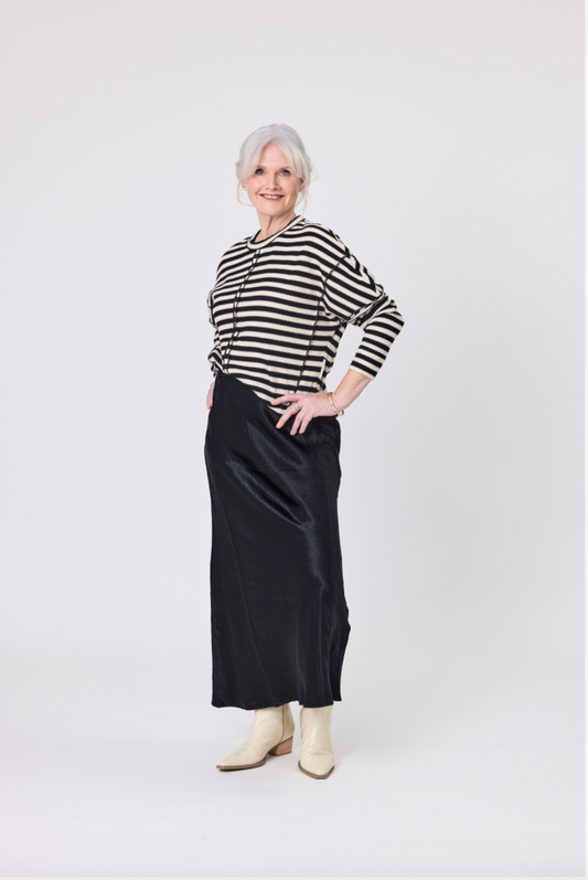 Alice Top - Black/White