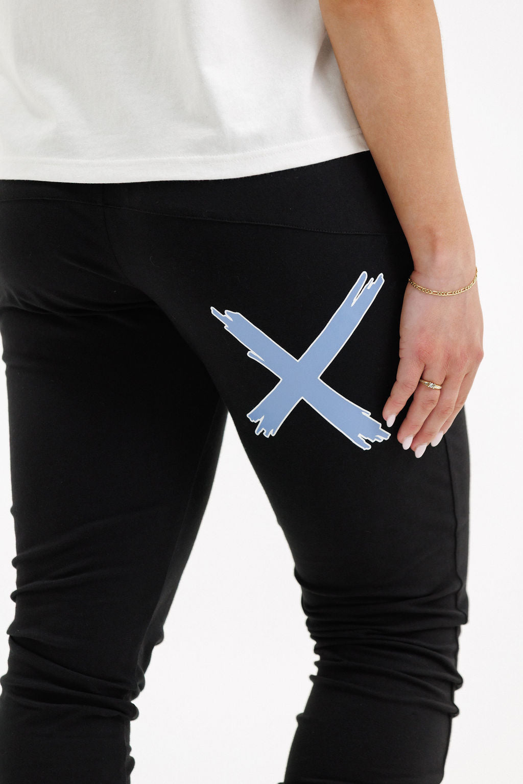 Apartment Pant - Hydrangea/White X