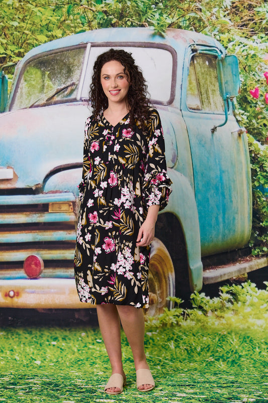 Marbella Printed Dress - C5001 - 50% Off