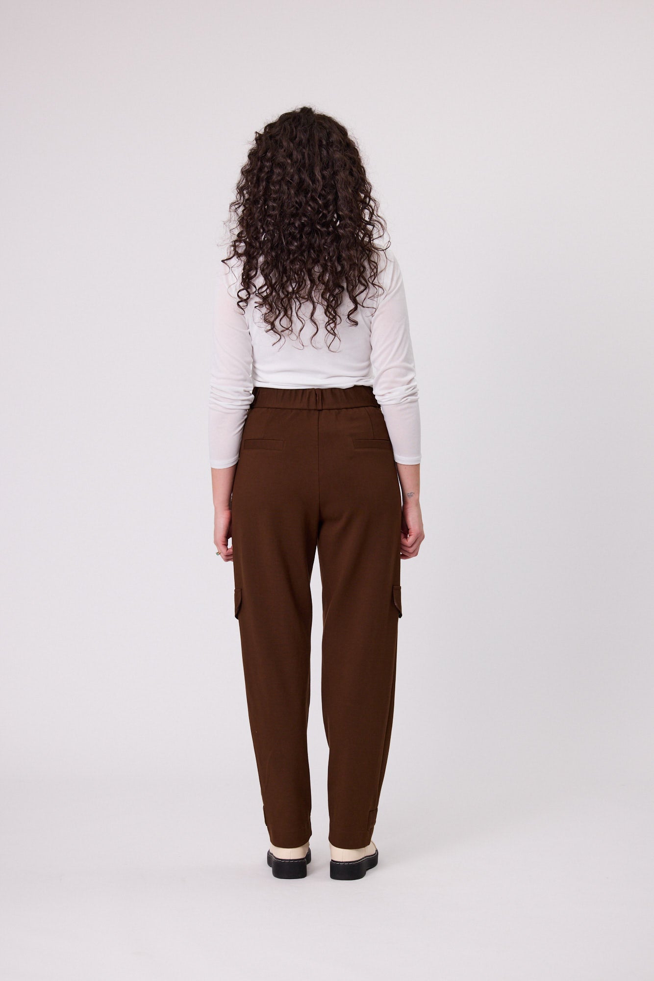 Marley Cargo Pant Chocolate - 50% Off