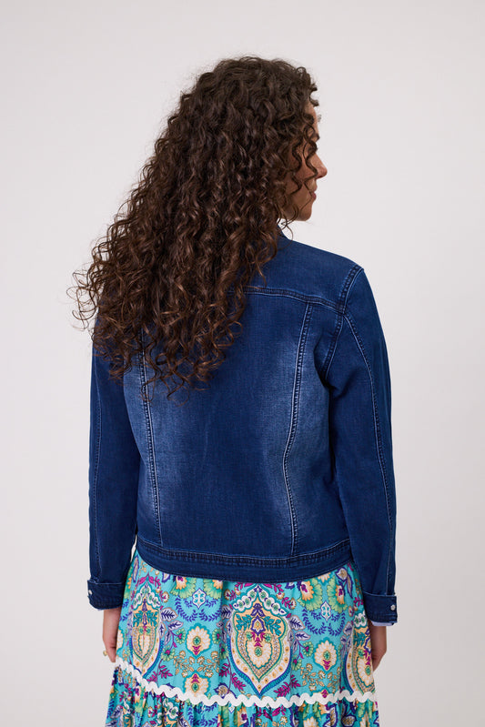 Stretch Denim Jacket