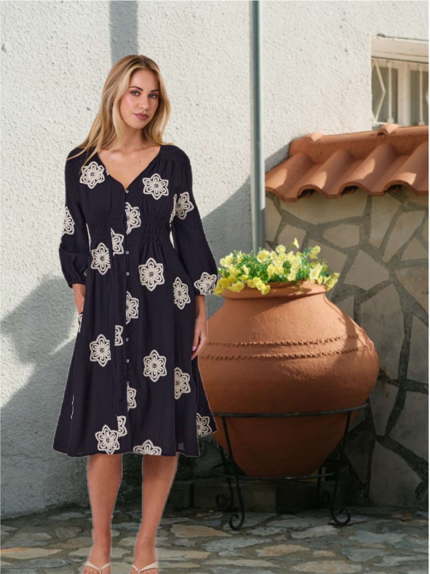 Monaco Dress - Black - DUE AUG/SEPT