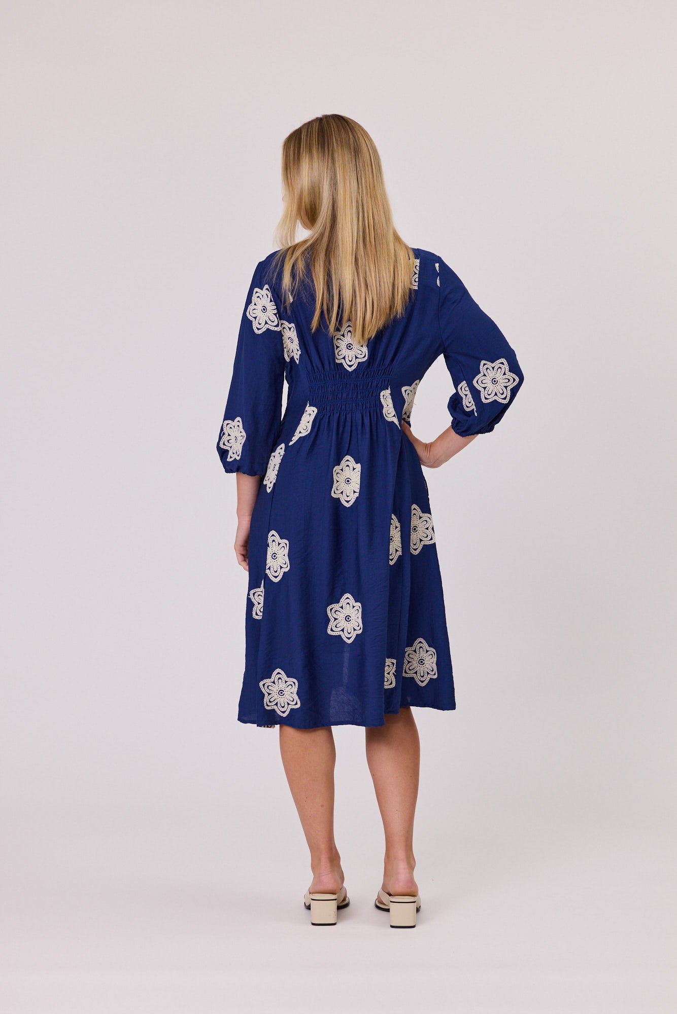 Monaco Dress - Blue - DUE AUG/SEPT