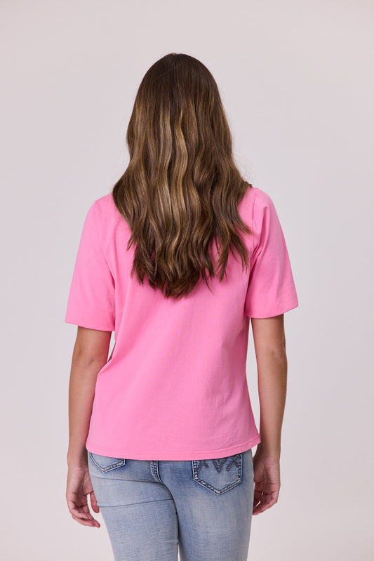 T-Shirt & Brooch - Pink - DUE AUG/SEPT