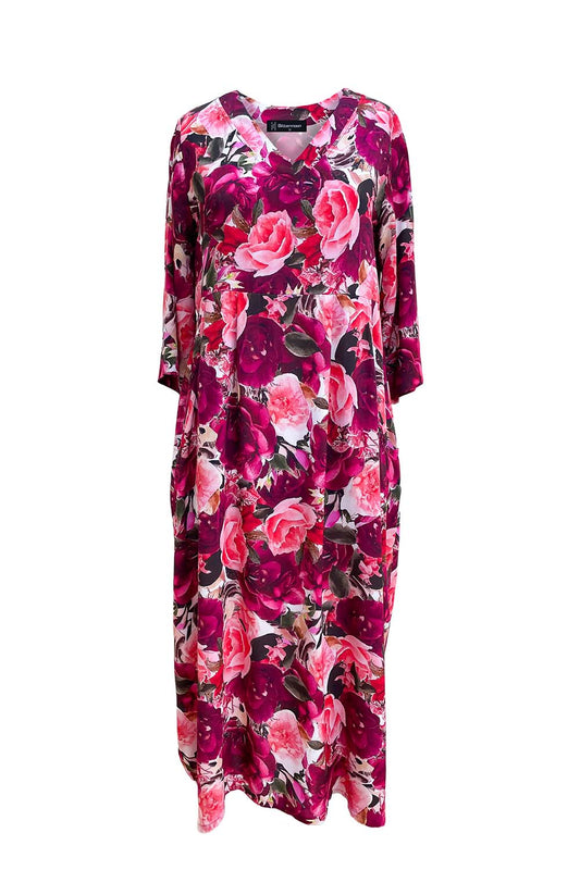 Carly Dress Roses