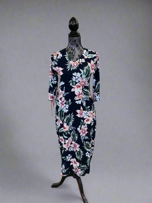 Carly Dress Hibiscus - 50% Off