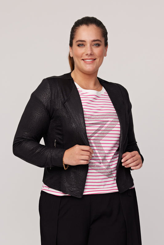 Mika Snakeskin Jacket - 50% Off