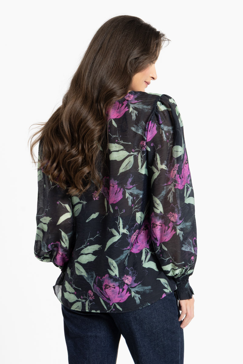 Havana Top - Indigo Garden