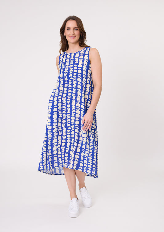 Ana Dress Cobalt