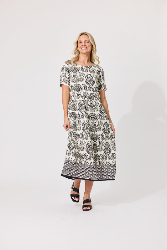 Madonna Dress - Black Persia
