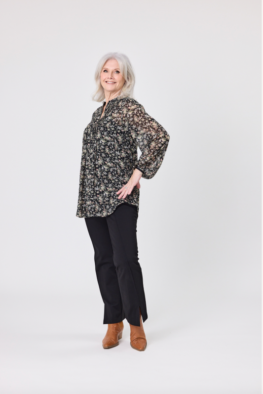 Liz Top & Singlet - Bouquet Print