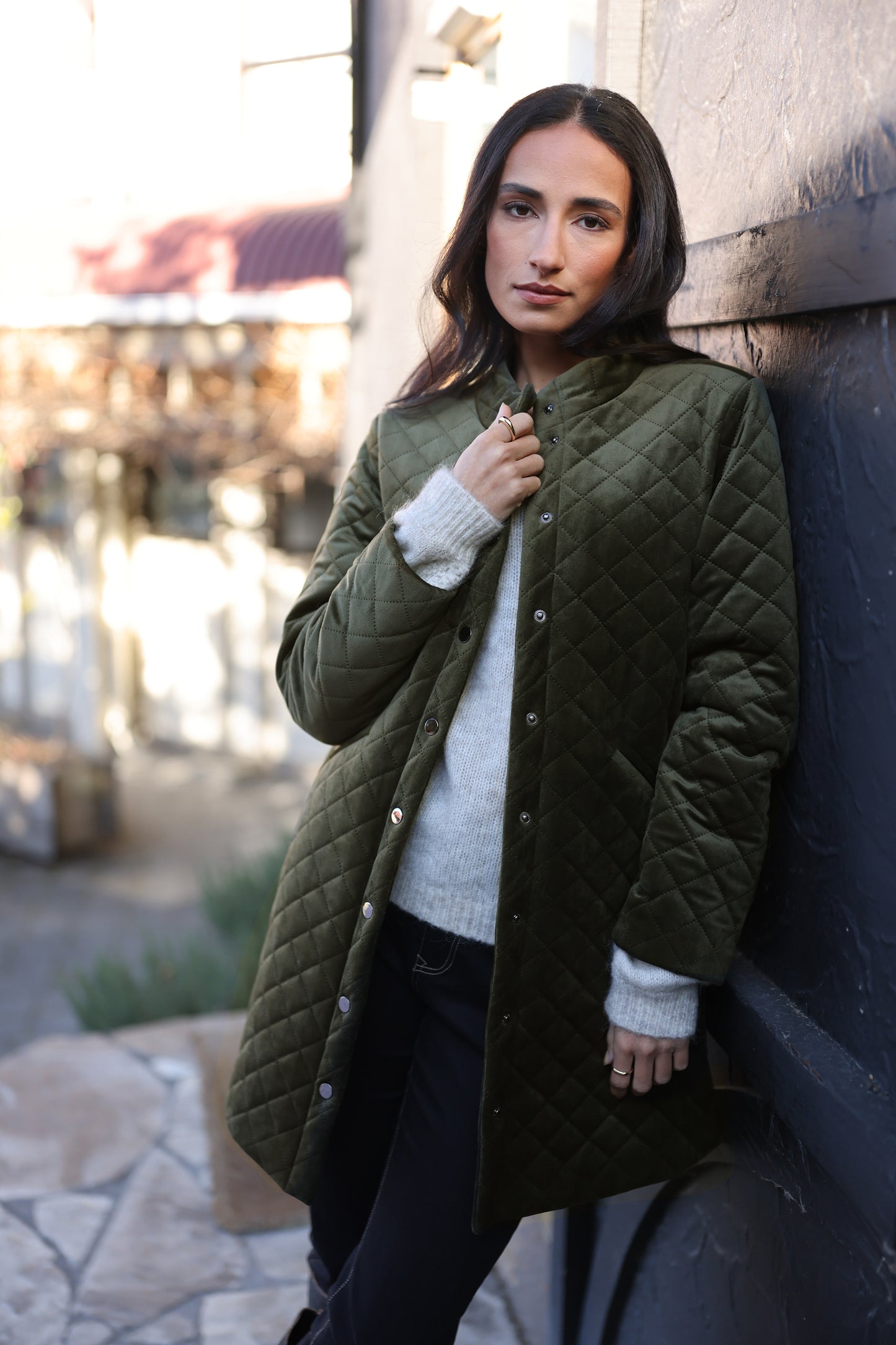 Entrance Coat - Khaki