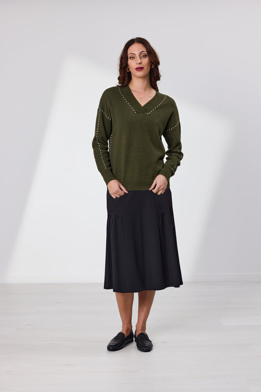 Pierce Jumper - Khaki