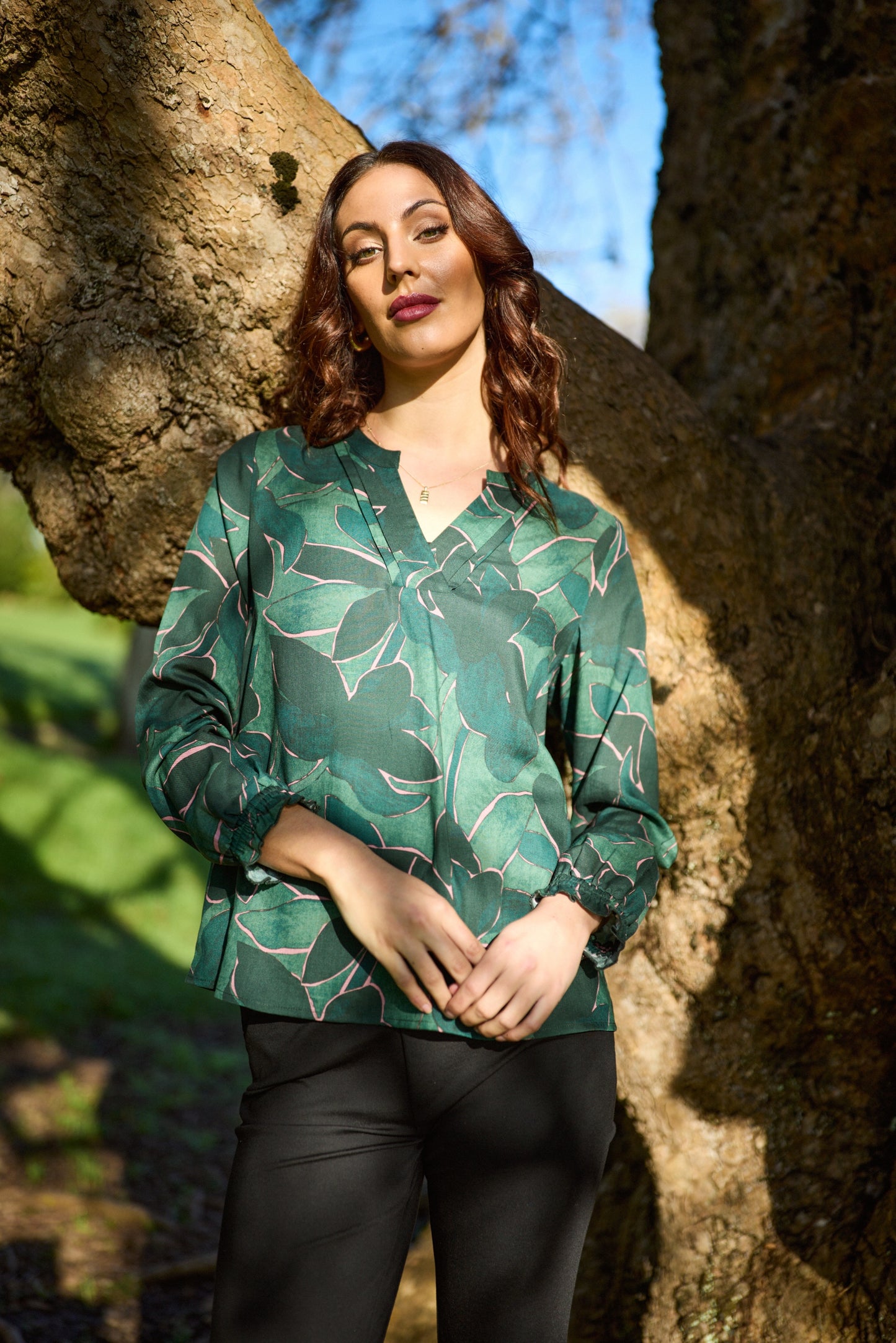 Evergreen Blouse