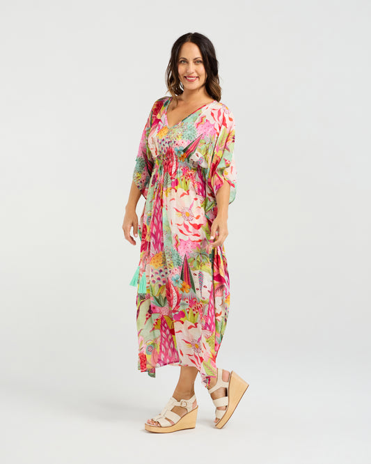 Sonya Dress Blossom Pop