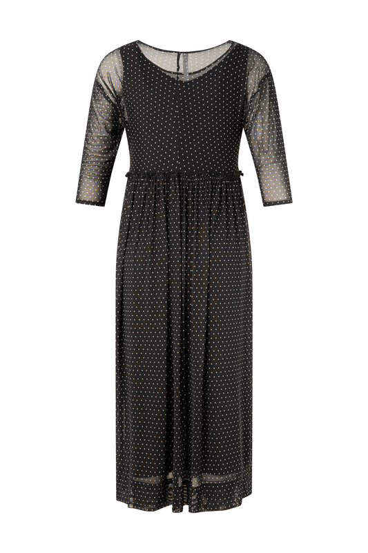 Sarai Dress Polka Dot Black/White - 50% Off