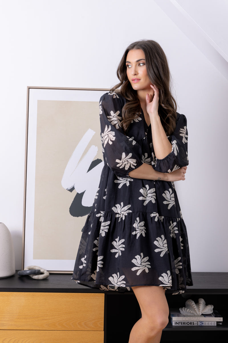 Aspiring Dress - Shadow Petal