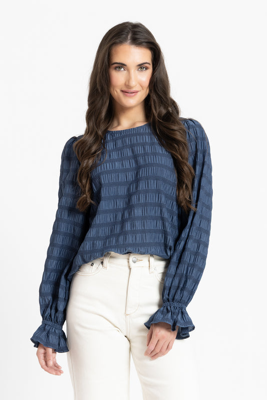 Harper Top Blue