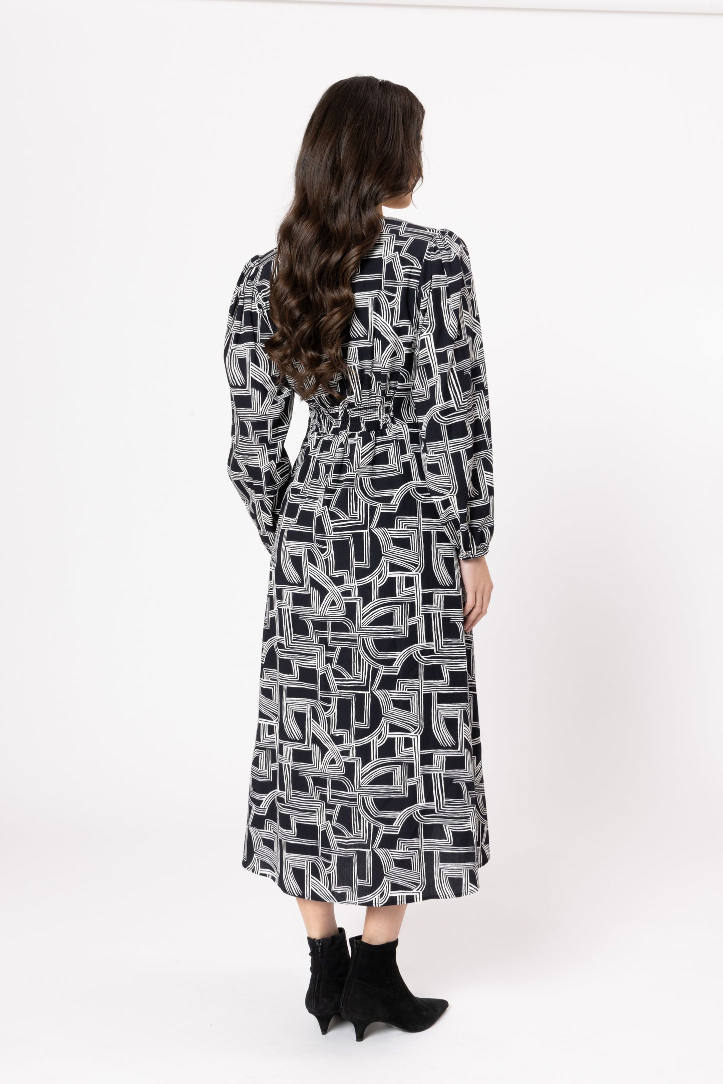 Serenity Dress - Linework