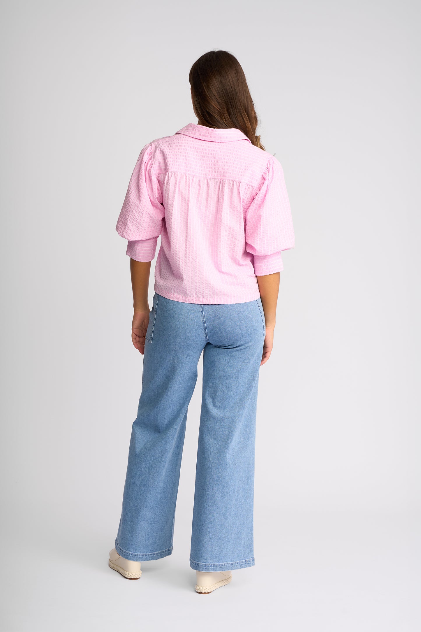 Emmett Shirt - Pink Stripe