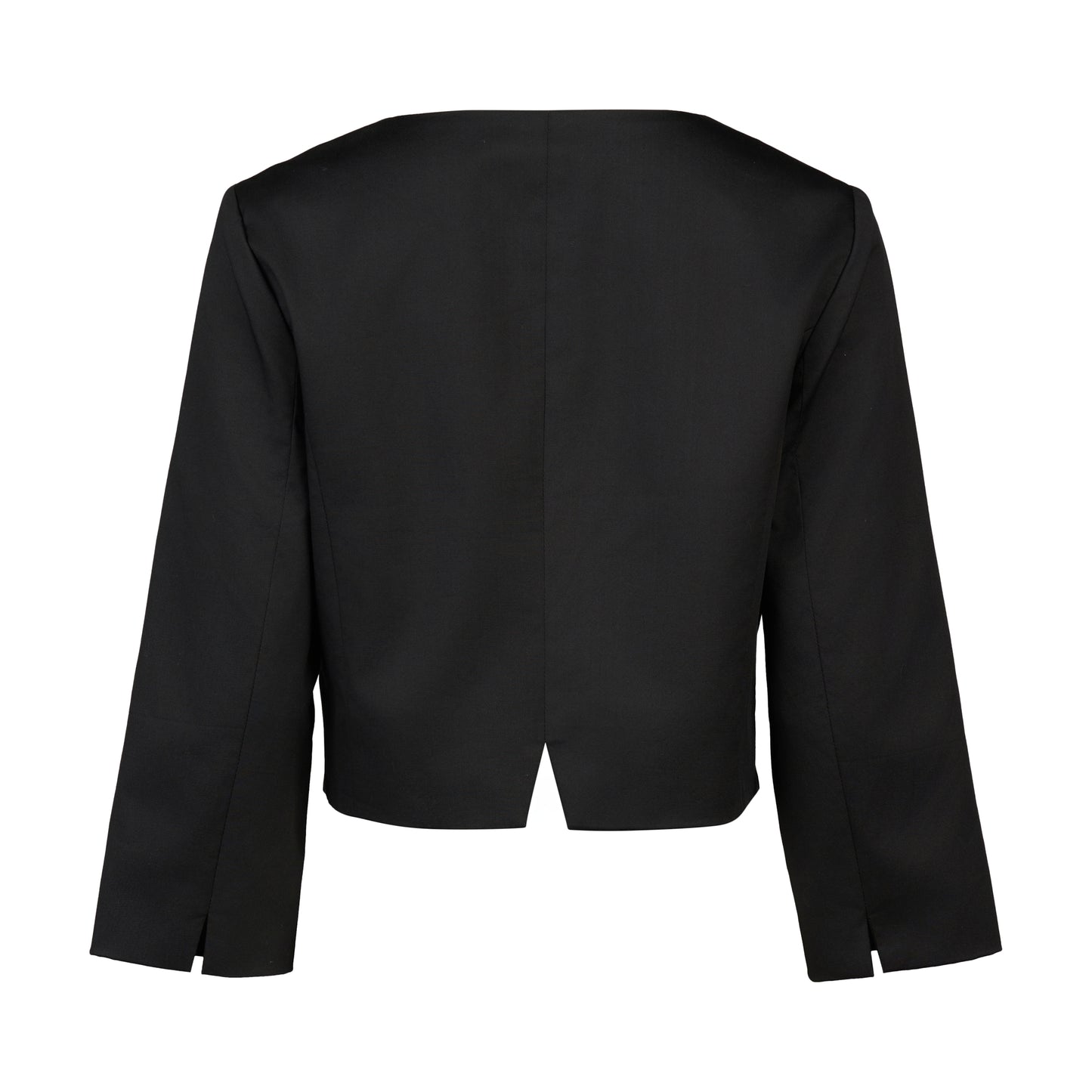 Cropped Jacket - 2087 - Black