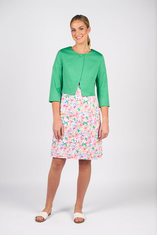 Cropped Jacket - 2087 - Clover