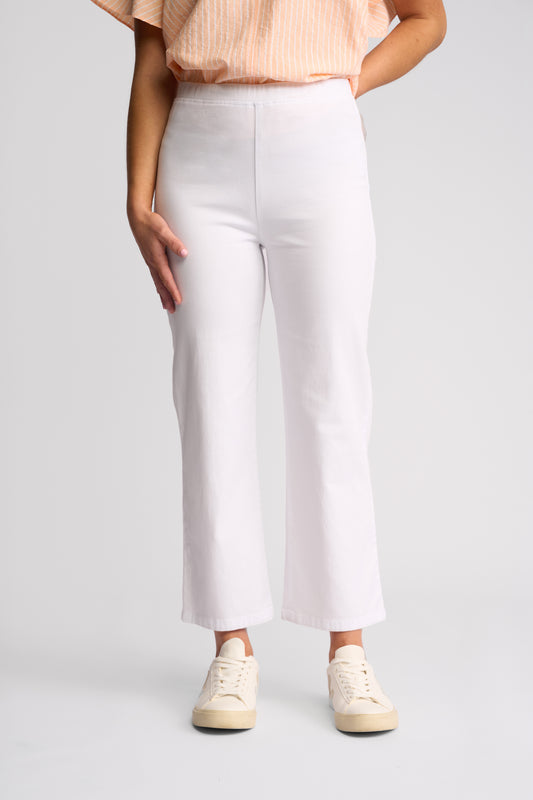 275 - Seattle Pull On Pant - White Denim