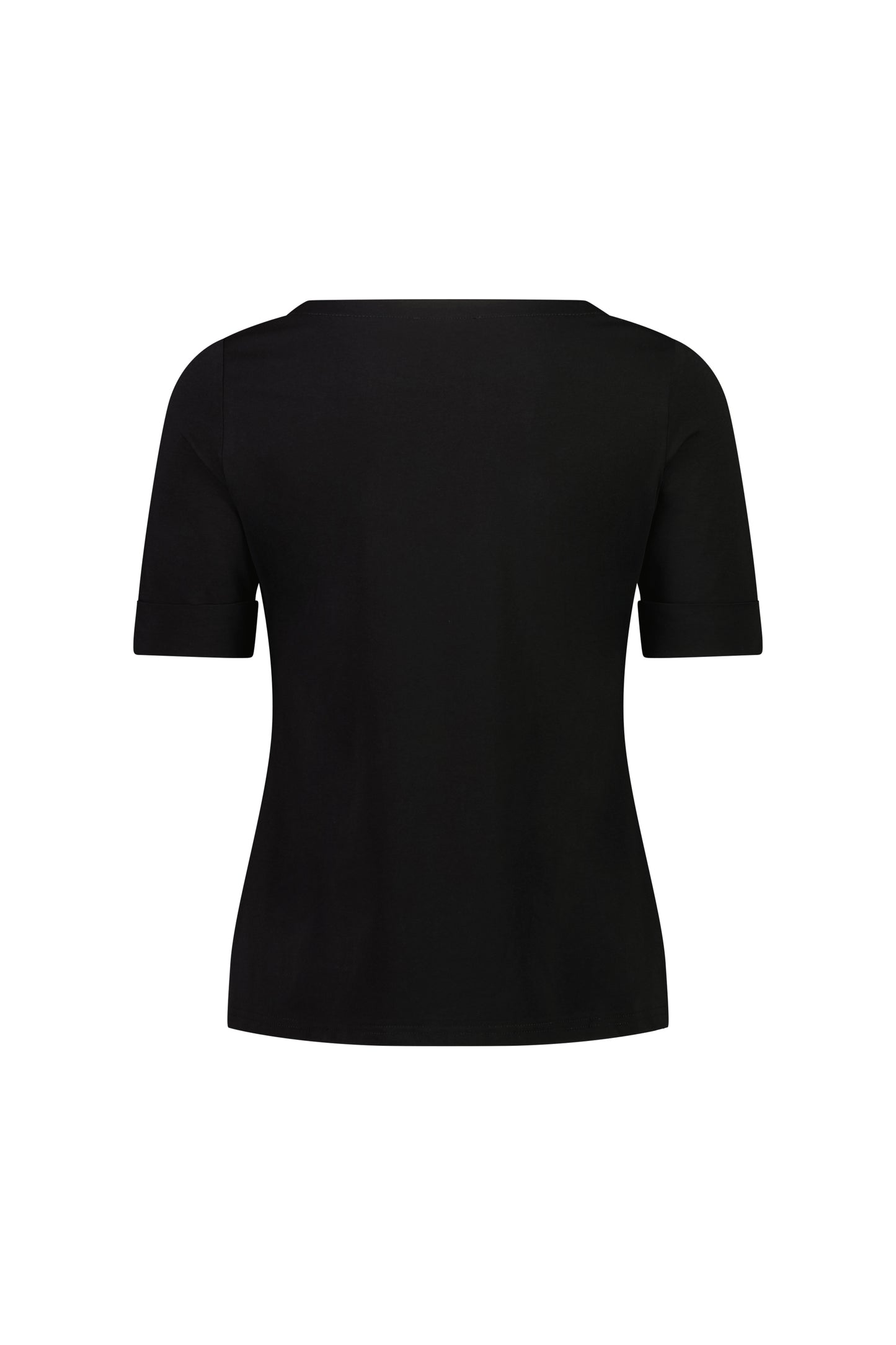 Boat Neck Tee - 4262 - Black