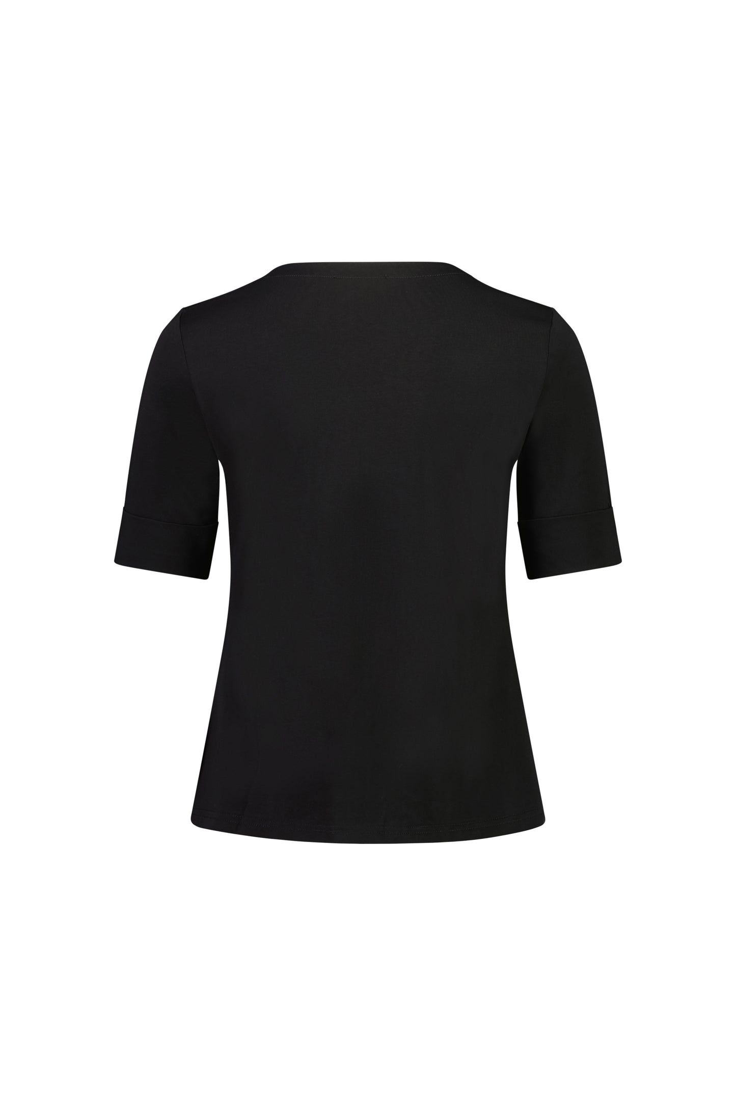 Vee Neck Tee - 4264 - Black