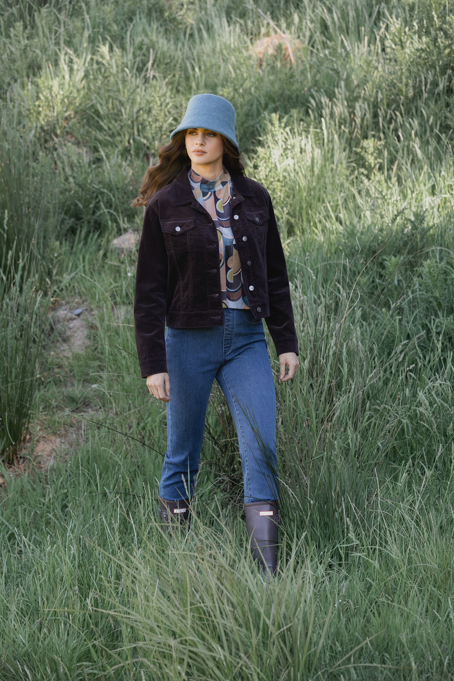 Bay Denim Pull On - 234DN - Brushed Indigo