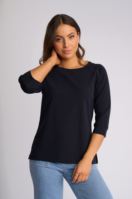 4381 - Canyon Top - Ink (3/4 Sleeve)