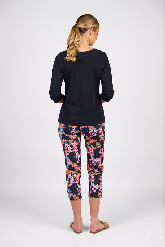 3/4 Sleeve Tee - 4381- Ink