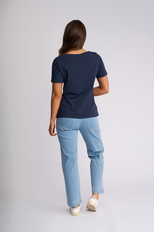 4489 - Raya Top - Ink
