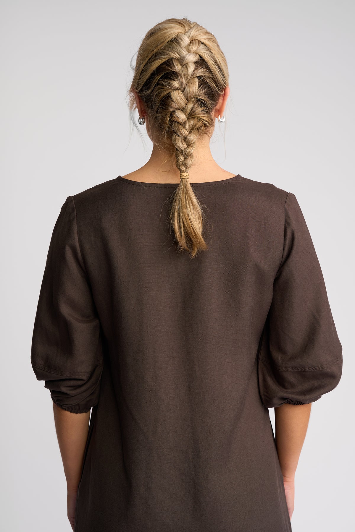 6134 - Newman Dress - Chocolate