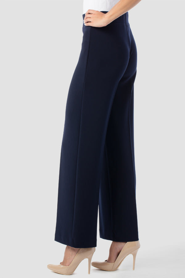 Silky Wide leg Pant Navy