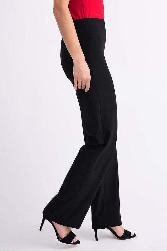 Silky Wide Leg Pant -Black
